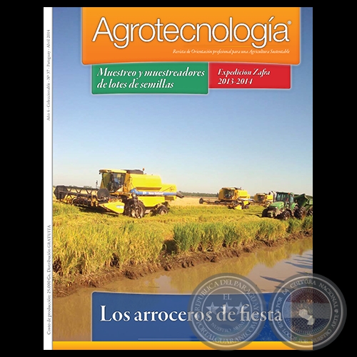 AGROTECNOLOGÍA Revista - AÑO 4 - NÚMERO 37 - ABRIL 2014 - PARAGUAY