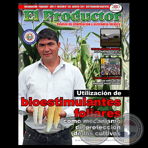 EL PRODUCTOR Revista - AO 11 - NMERO 135 - AGOSTO 2011 - PARAGUAY