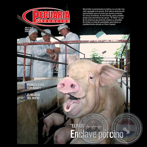 PECUARIA & NEGOCIOS - AO 8 - N 92 - REVISTA MARZO 2012 - PARAGUAY