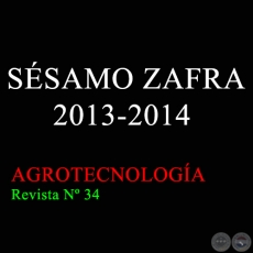 SÉSAMO ZAFRA 2013-2014 - AGROTECNOLOGÍA Revista Nº 34