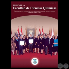 VOLUMEN 10 NMERO 2 AO 2012 - REVISTA de la FACULTAD de CIENCIAS QUMICAS