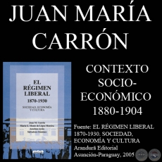 EL CONTEXTO SOCIOECONÓMICO EN EL PERÍODO 1880-1904 - Por JUAN M. CARRÓN