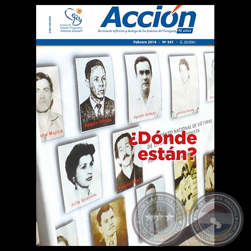 ACCIN N 341 - Revista de reflexin y dilogo de los Jesuitas del Paraguay