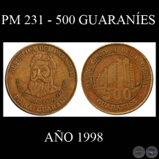 PM 231 - 500 GUARANÍES – AÑO 1998