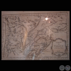 MAPA DEL PARAGUAY, 1756